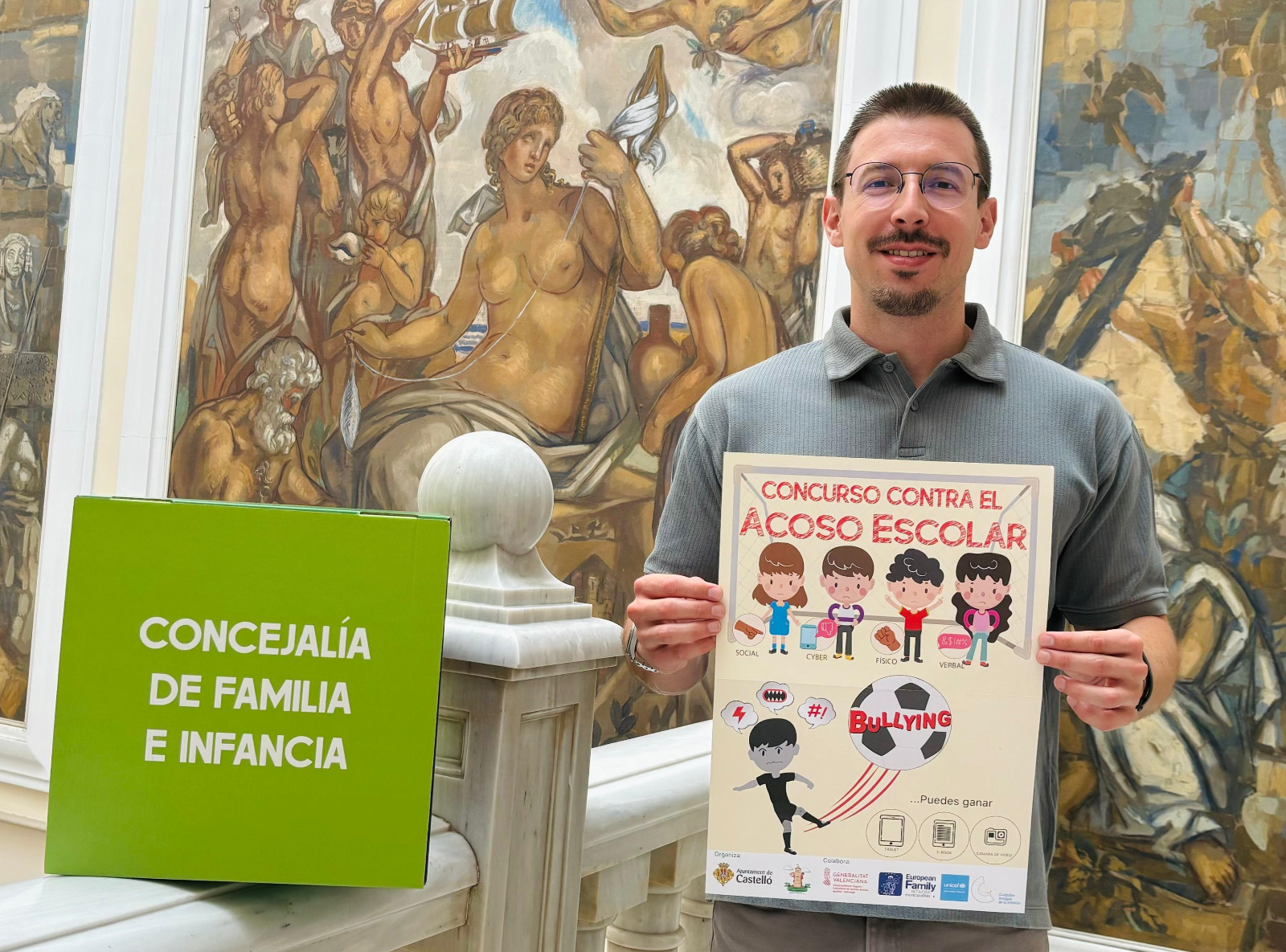 Castelló busca sensibilizar a los jóvenes contra el acoso escolar con un concurso en los colegios