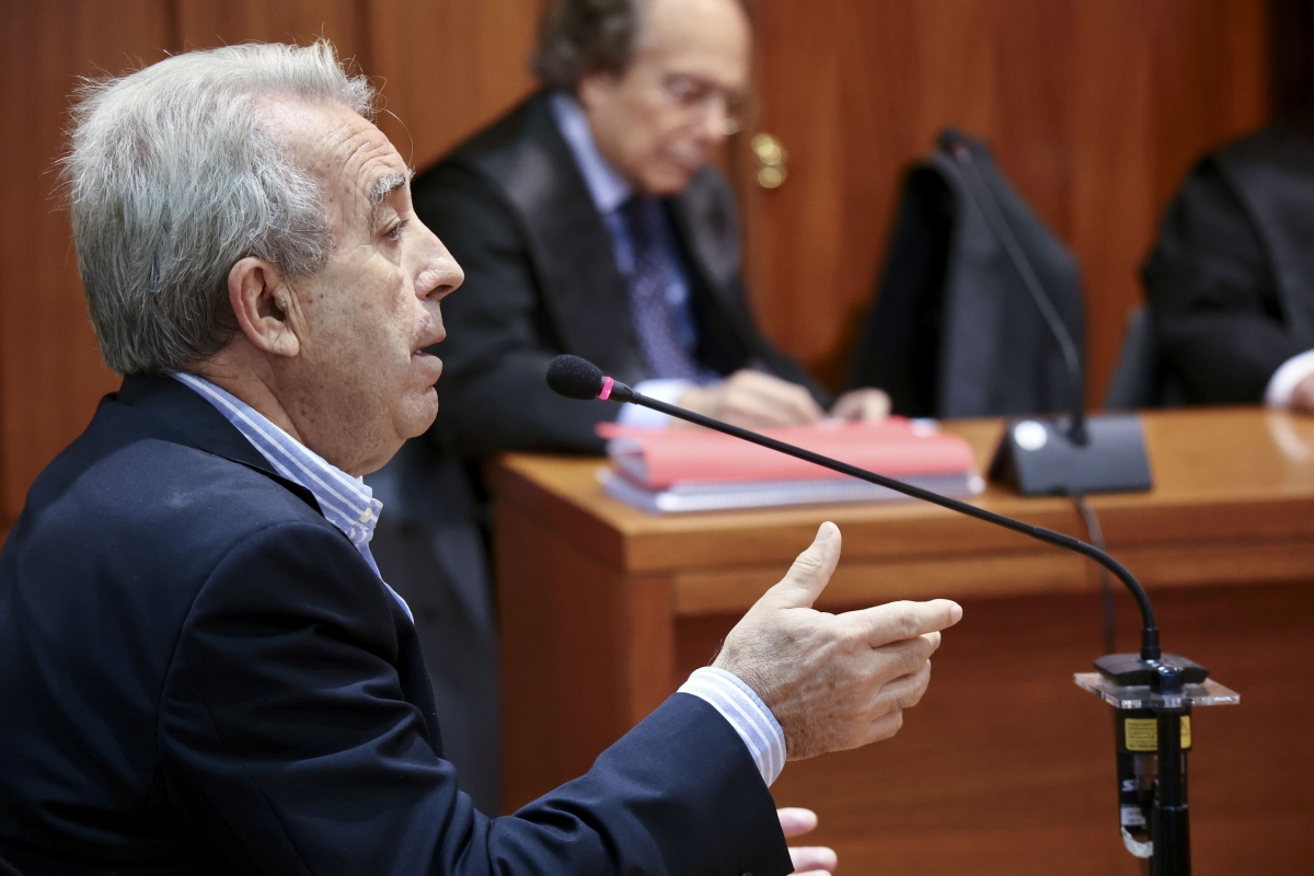 El exconsejero Antonio Cerdá declara ante la Audiencia Provincial por el juicio Novo Carthago. - Foto: EFE / JUAN CARLOS CAVAL