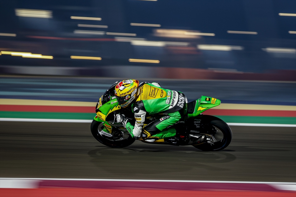 Dettwiler, piloto de Moto3, se encuentra 