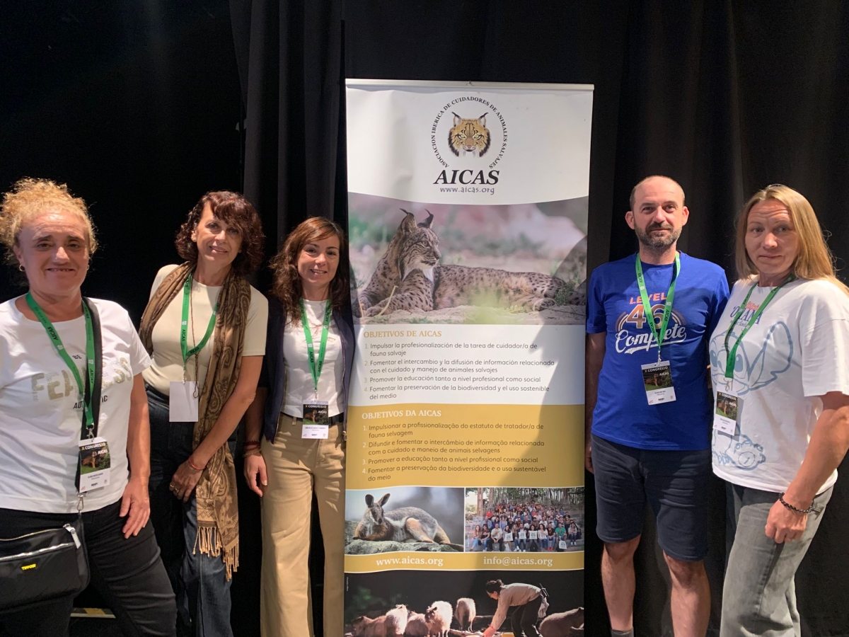 Terra Natura Benidorm participa en el X Congreso AICAS sobre bienestar y manejo de fauna salvaje
