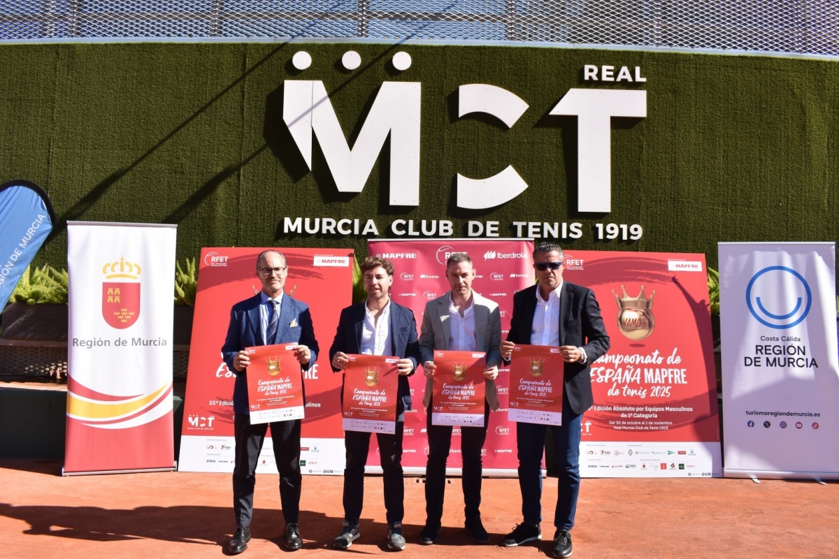 El Nacional absoluto por equipos se disputa esta semana en el Real Murcia CT 1919