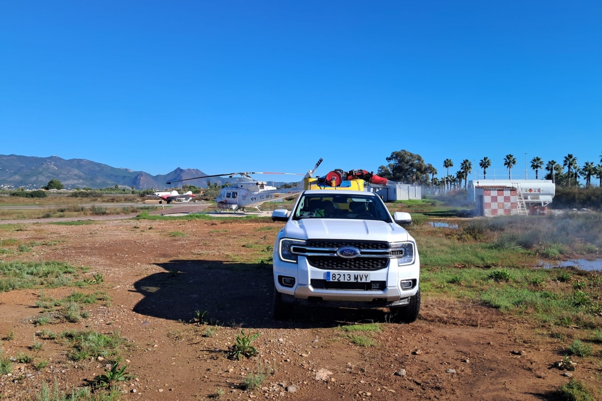 Castelló intensifica las actuaciones contra la plaga de mosquitos en las inmediaciones del Aeroclub