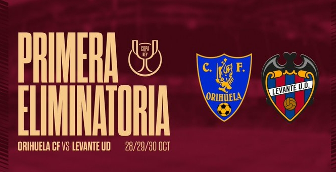 El Levante eliminó al Orihuela la única vez que se enfrentaron en Copa