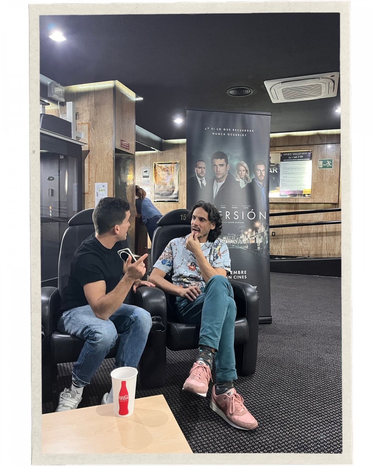 Jaime Lorente y Jacob Santana presentan Reversión en Murcia