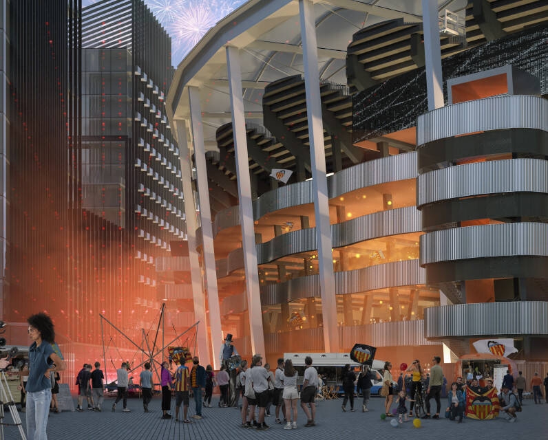 El Ayuntamiento de València aprueba el terciario del Nou Mestalla a la espera de los 11,2 millones del polideportivo