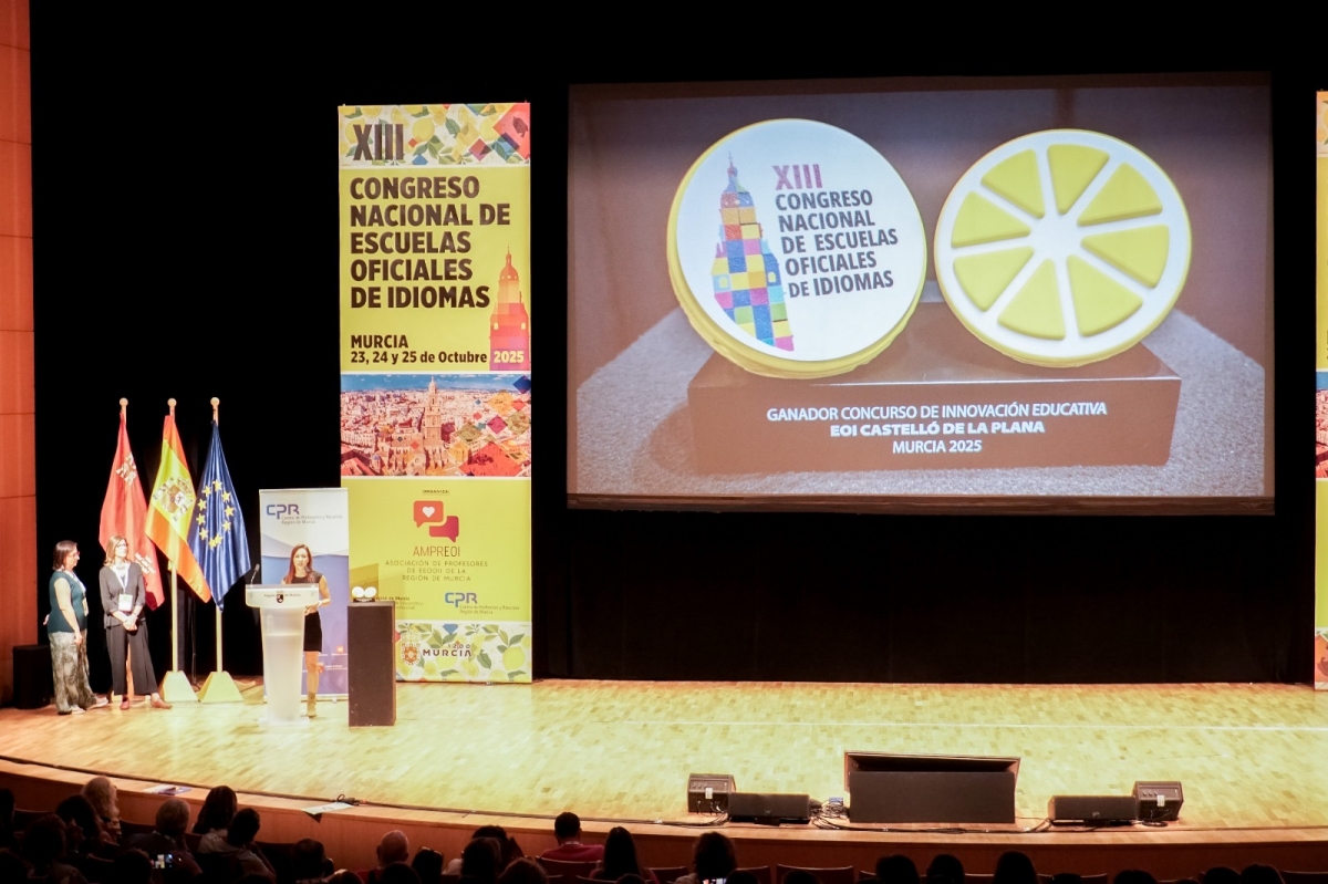 Un premio a 40 años de trabajo: la EOI de Castelló, galardonada por su apuesta por la innovación educativa