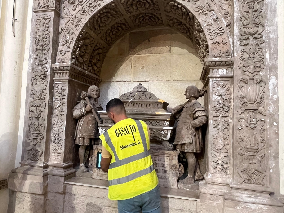 Trabajos de conservación - Foto: MP Trabajos de conservación