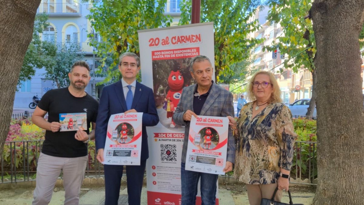 El Barrio del Carmen lanza una campaña de bonos para apoyar las compras en el comercio local