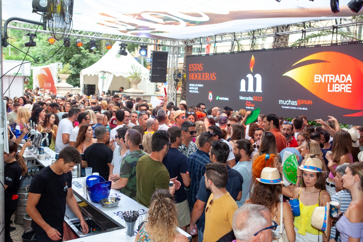 Alicante rescinde el 'mercadito' de Fogueres con Vectalia para restringir la música y su espacio