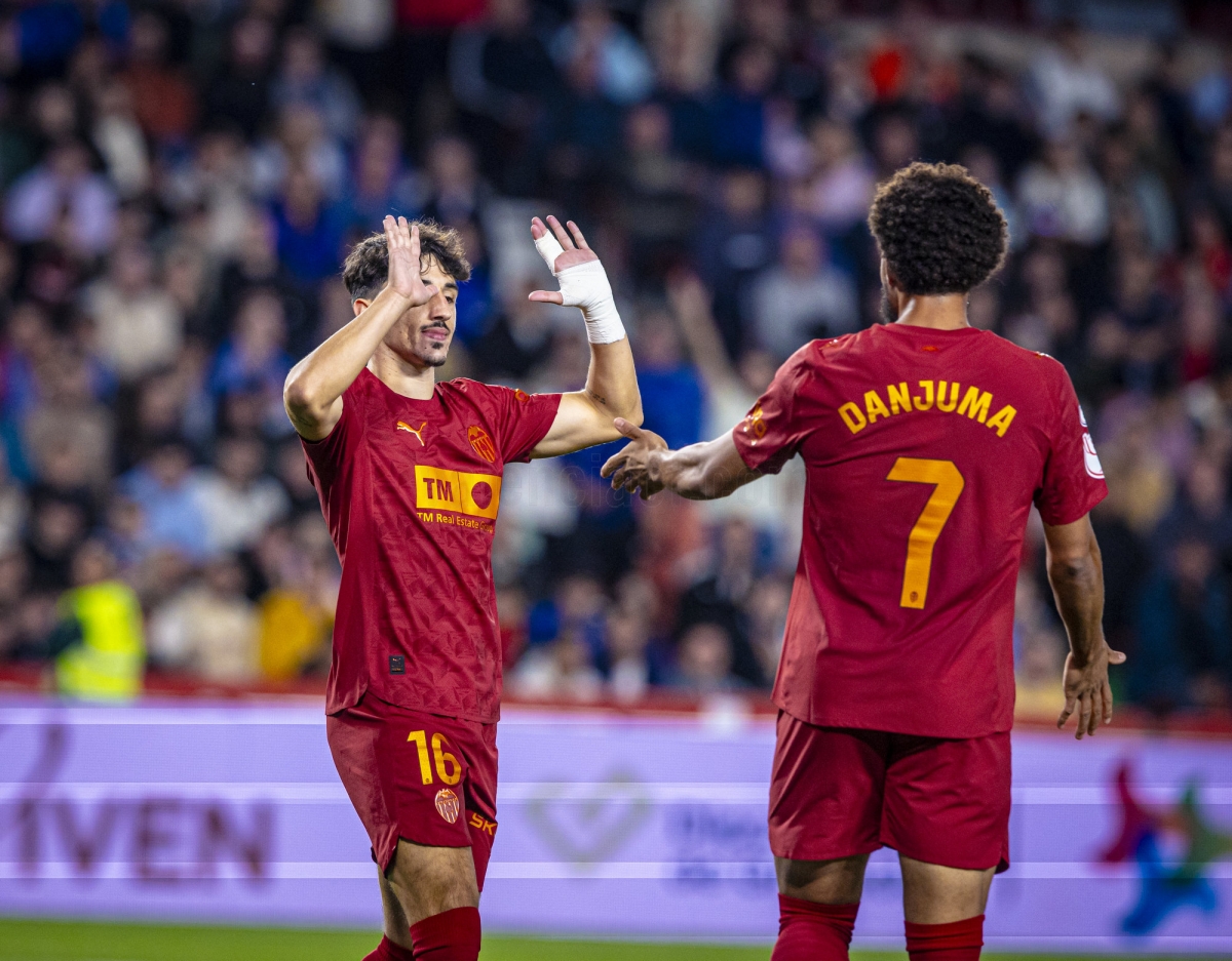Las notas del Maracena 0-5 Valencia CF: Los atacantes se reparten los goles