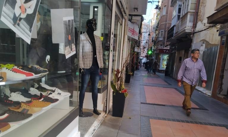 Imagen de una calle comercial. - Foto: MP