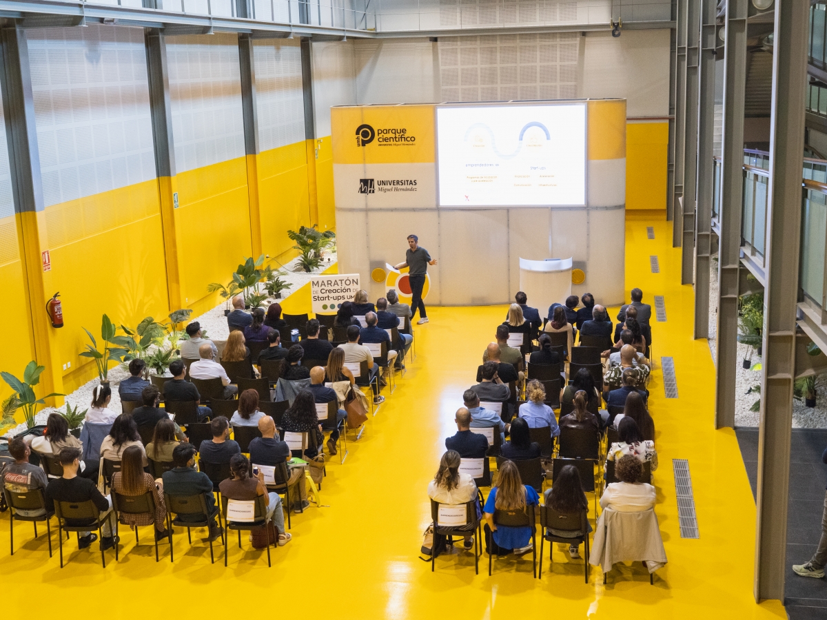 Arranca la 15ª edición de la Maratón de Creación de Start-ups UMH casi 100 proyectos inscritos