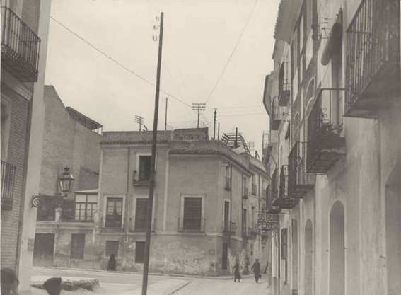 La Central Telefónica estuvo en la calle de Zambrana.  - Foto: Fundación Telefónica.