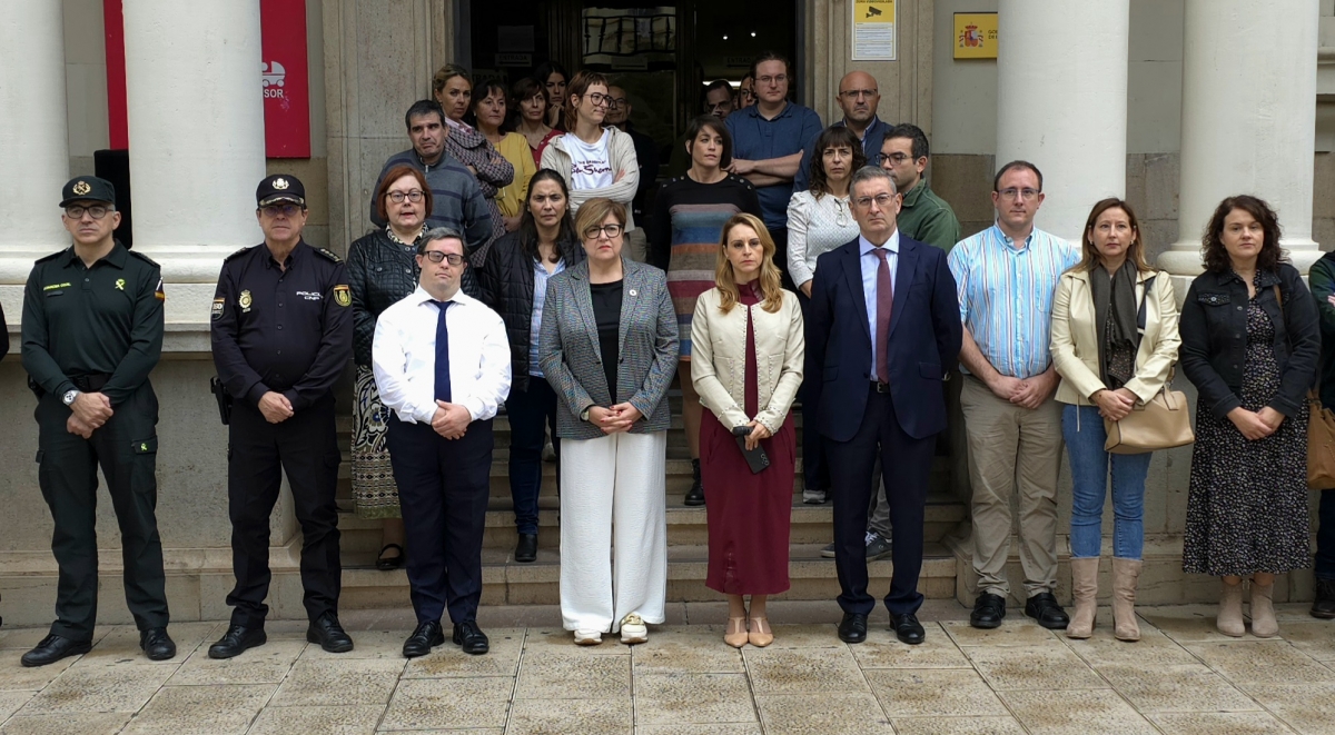 Imagen del recuerdo realizado en la Subdelegación del Gobierno