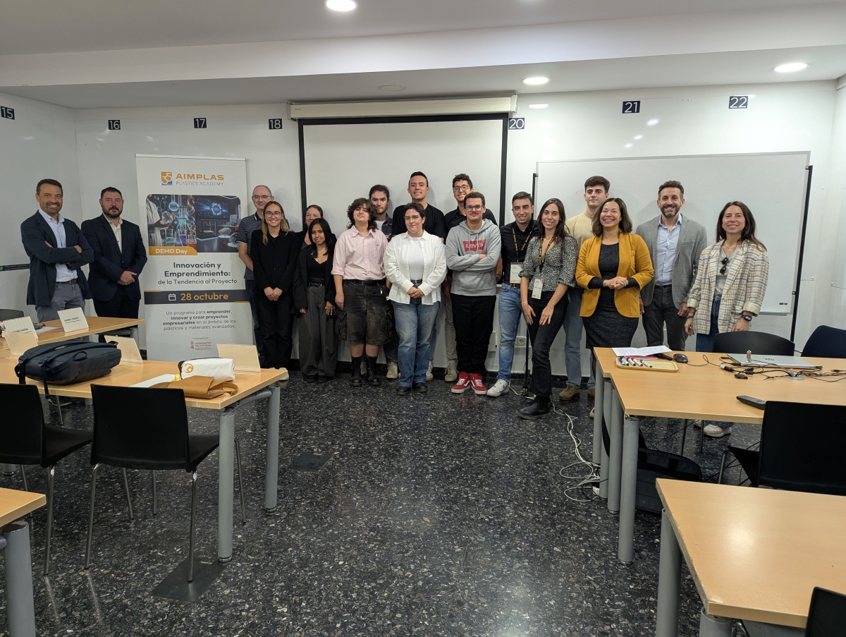 Del aula al mercado: Aimplas impulsa el emprendimiento en plásticos