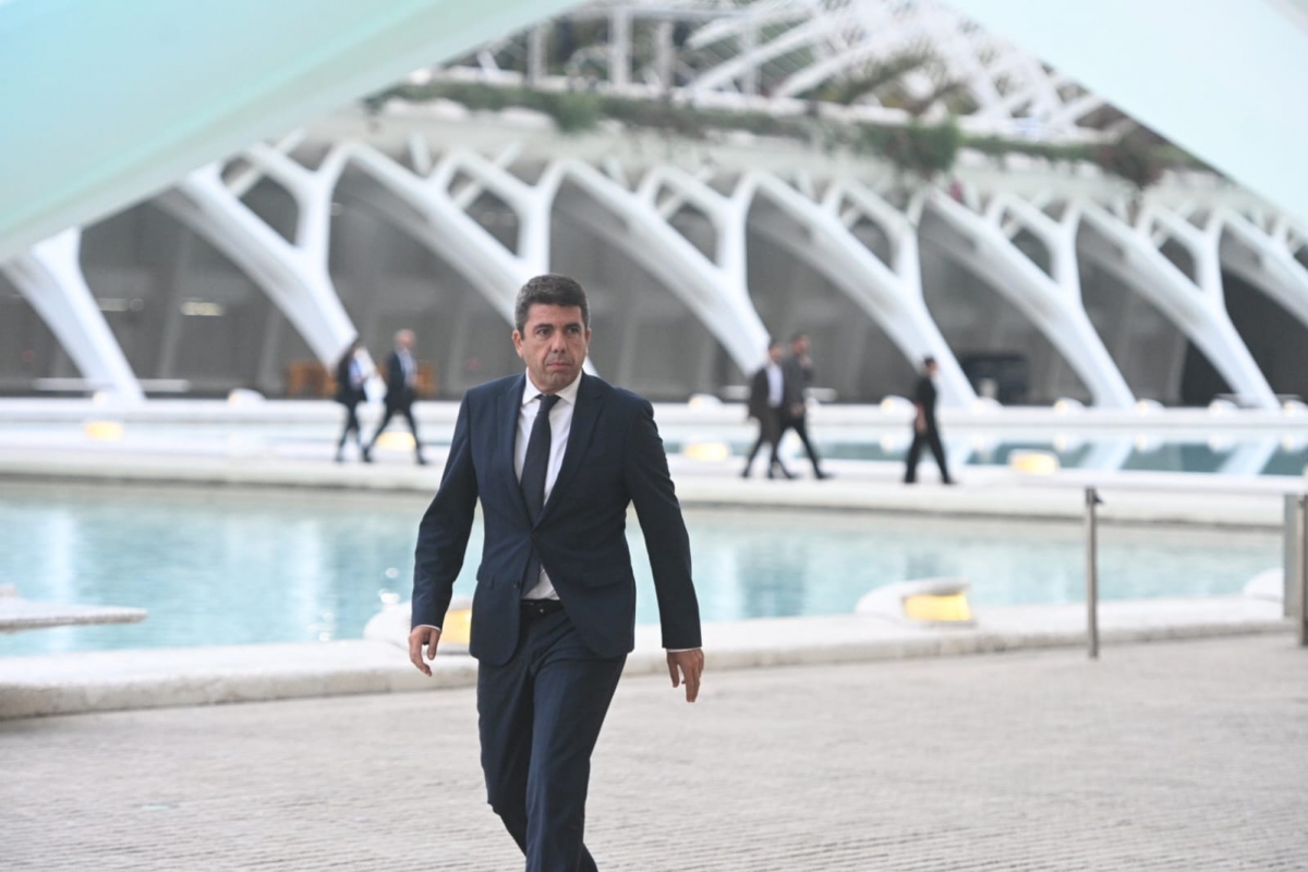 Vilaplana afirma que no percibió prisa en Mazón el día de la Dana y que se despidieron hablando de fútbol