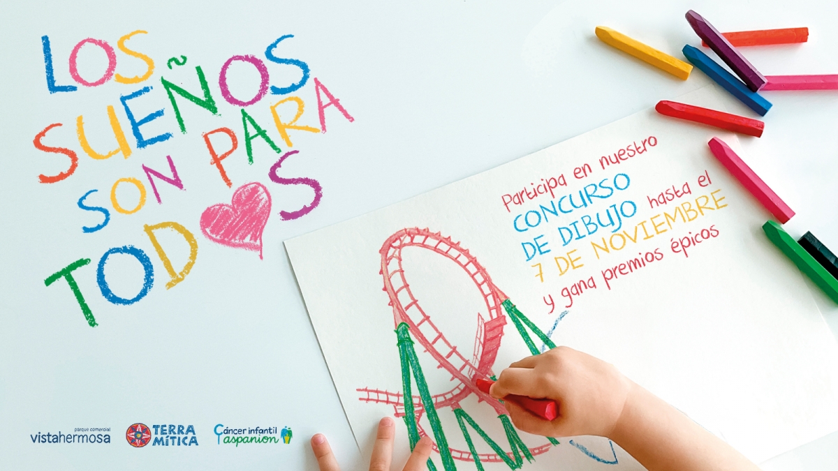 Terra Mítica convoca su primer concurso de dibujo solidario a favor de Aspanion