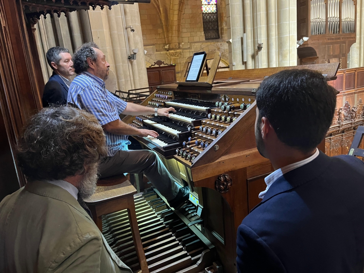 Presentación del Ciclo Internacional de Órgano en la Catedral de Murcia - Foto: AYTO. MURCIA