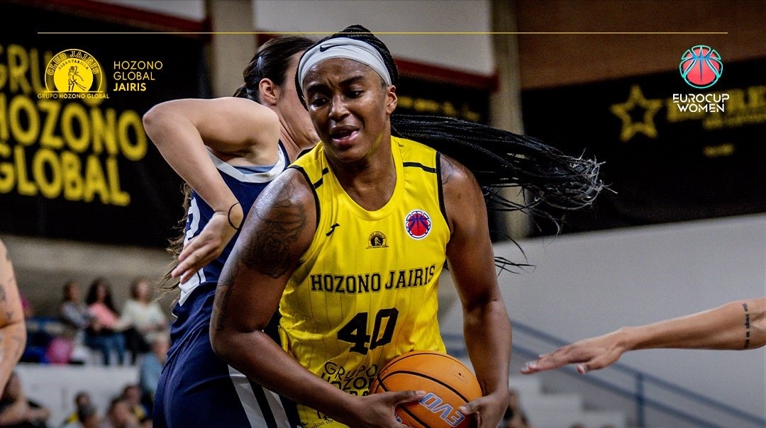 Imagen del partido ganado ampliamente por el Hozono Global Jairis en el pabellón Fausto Vicent. - Foto: CBJ