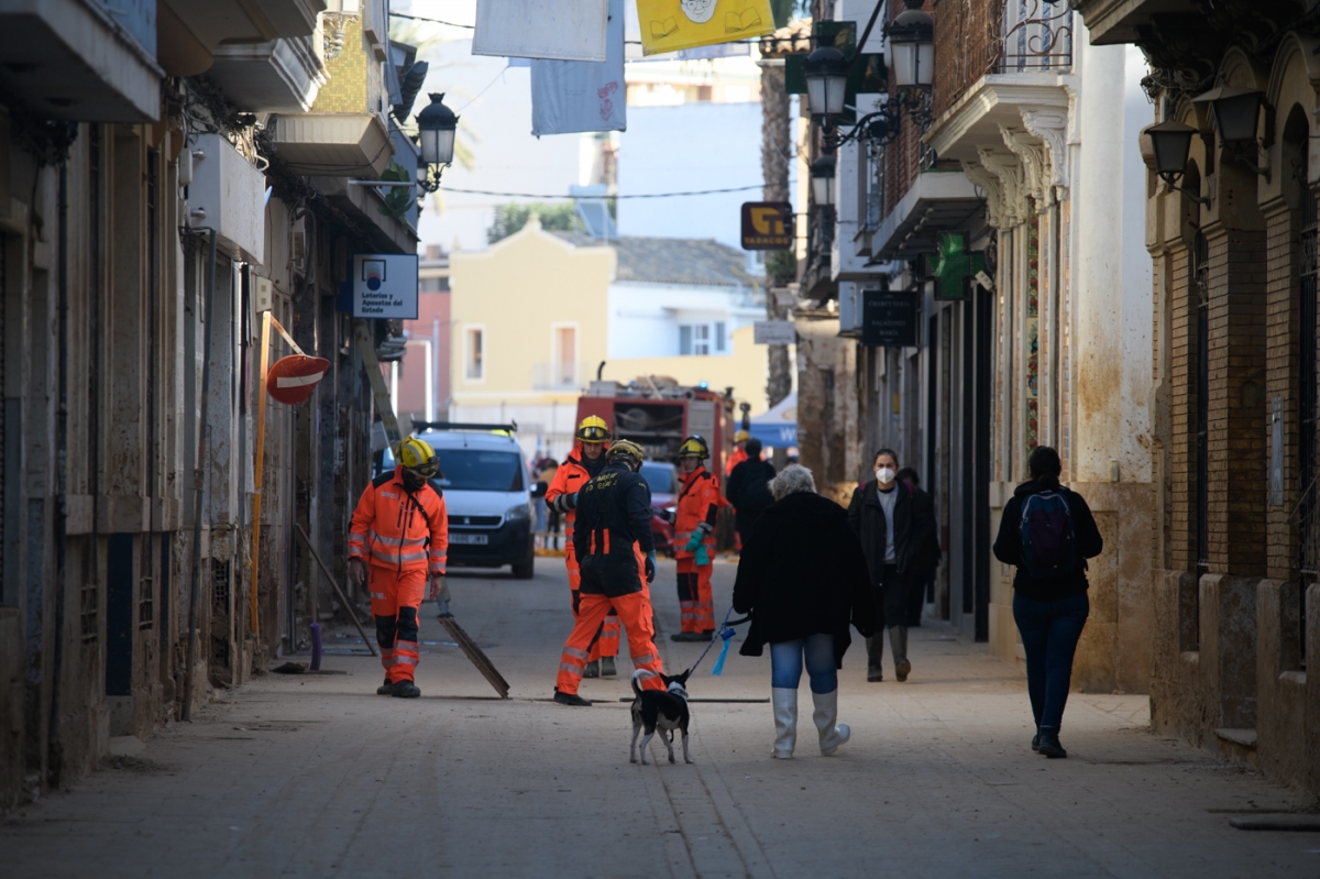 Paiporta tras el paso de la Dana. - Foto: KIKE TABERNER Paiporta tras el paso de la Dana.