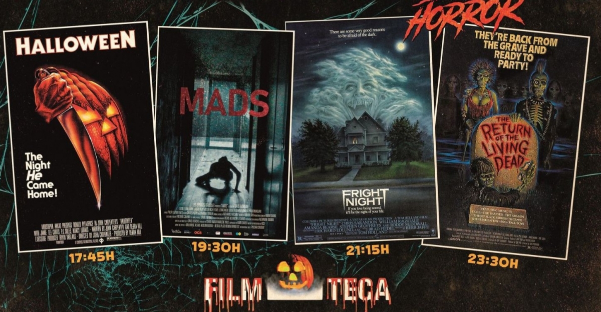 Maratón terrorífico en la Filmoteca Regional para celebrar Halloween con cuatro películas