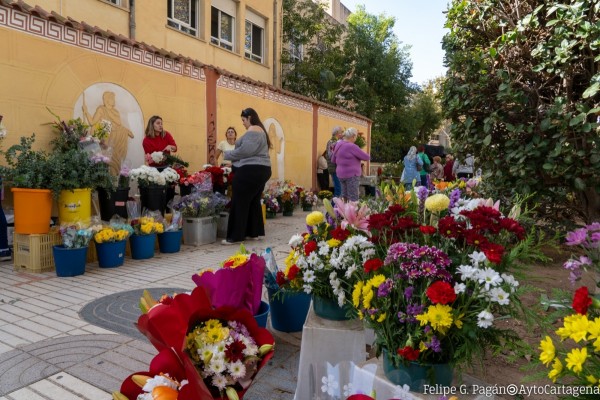 Cartagena se prepara para Todos los Santos con transporte reforzado y mercadillo de flores