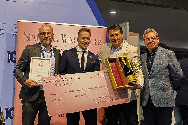 Alejandro Aparicio Villoria, Master Sommelier 2025 del Sparkling Wine Master by Tantum Ergo