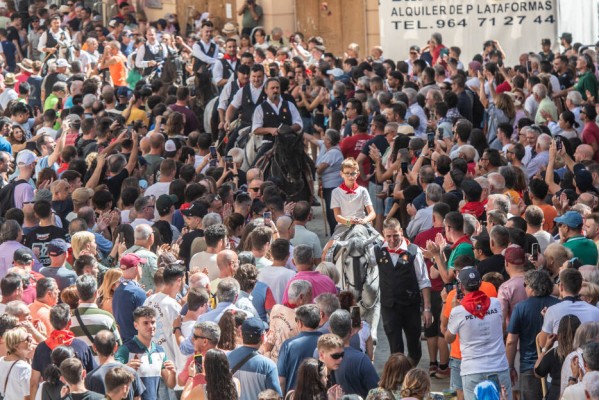 Un total de 275.000 espectadores ven por À Punt la Entrada de Toros y Caballos de Segorbe
