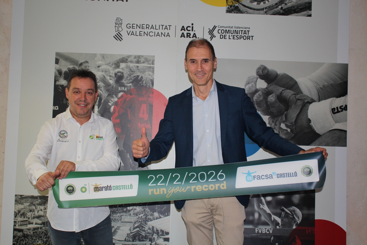 La Generalitat revalida su colaboración con el running de Castelló e impulsa el 10K y la Marató