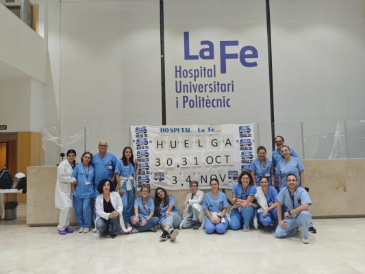 Técnicos superiores sanitarios destacan el éxito de la primera jornada de huelga: 
