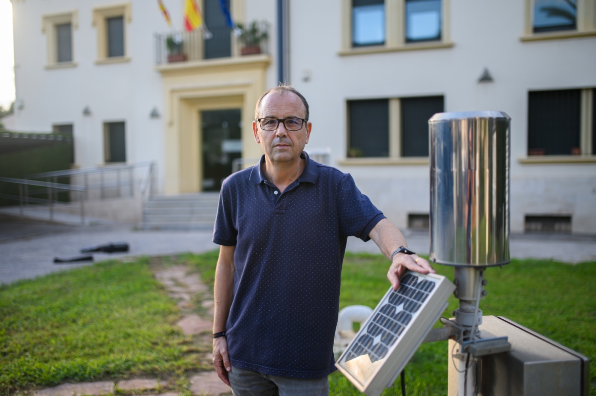 El jefe de Climatología de Aemet en la Comunitat Valenciana, José Ángel Núñez