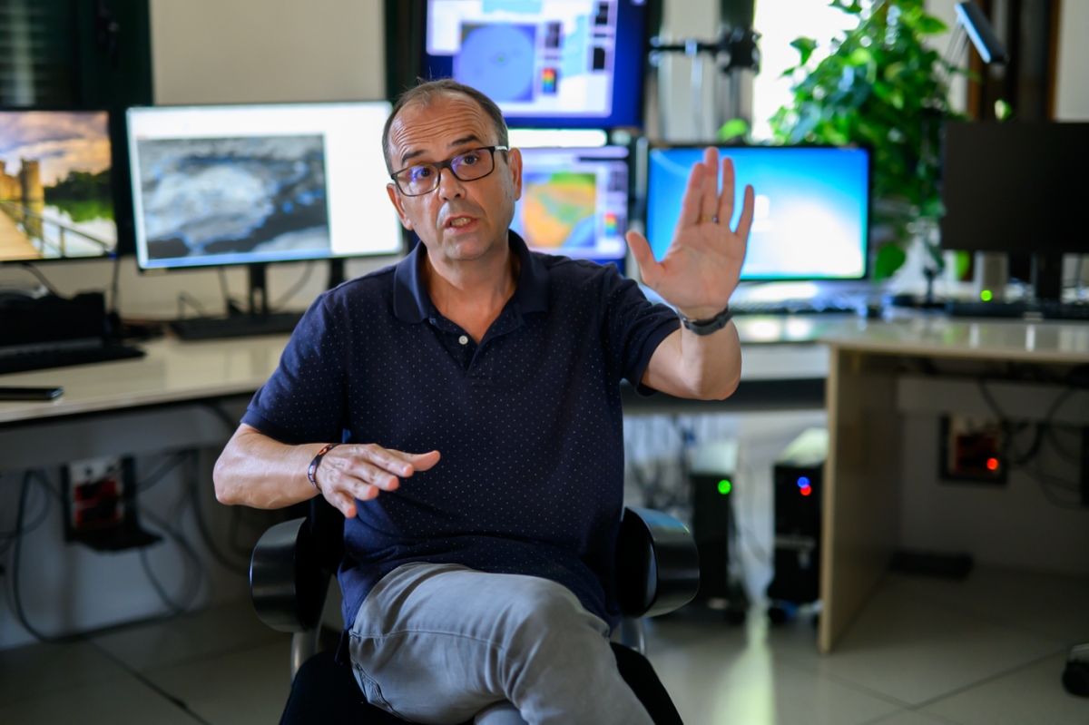 El jefe de Climatología de Aemet en la Comunitat Valenciana, José Ángel Núñez