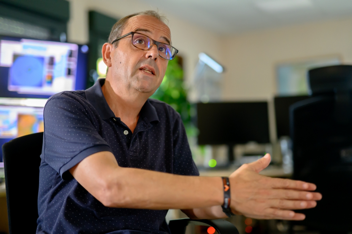 El jefe de Climatología de Aemet en la Comunitat Valenciana, José Ángel Núñez