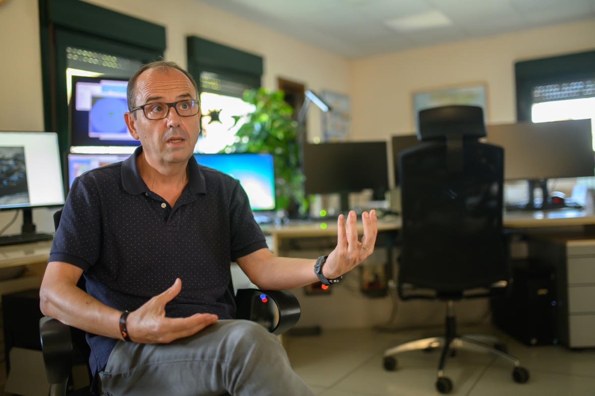 El jefe de Climatología de Aemet en la Comunitat Valenciana, José Ángel Núñez