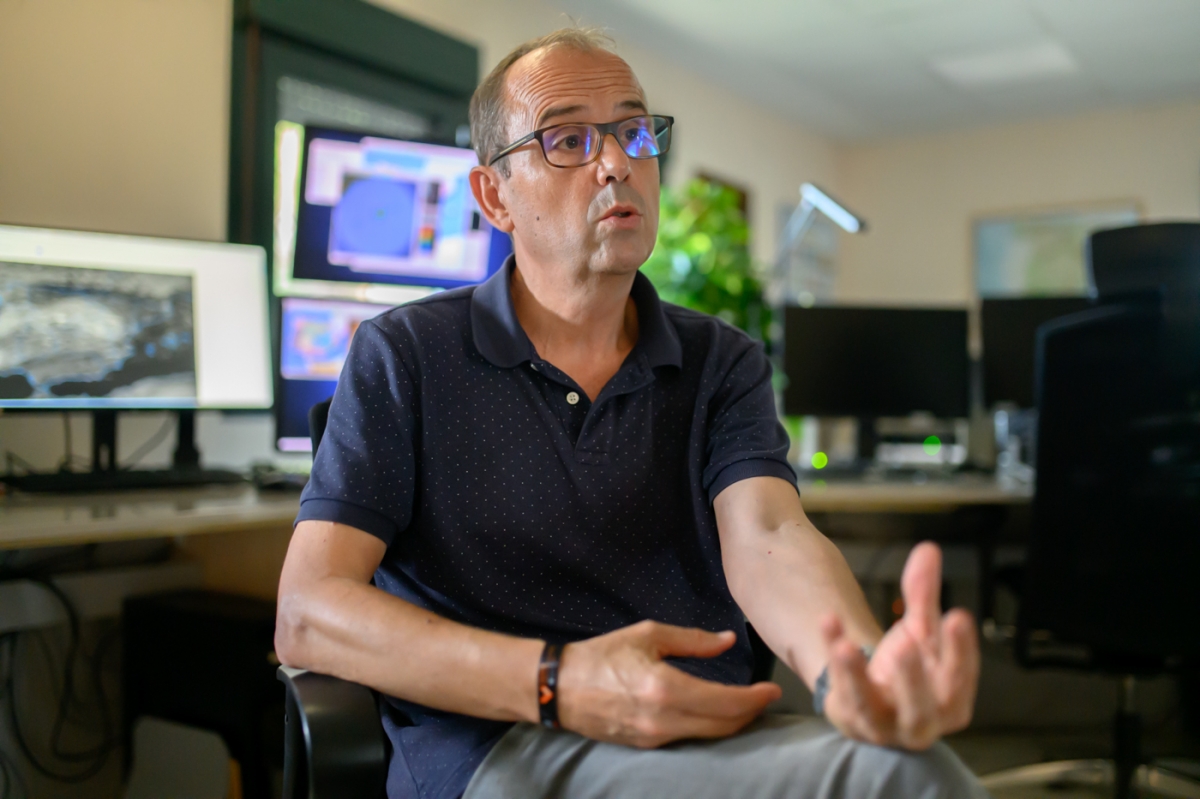 El jefe de Climatología de Aemet en la Comunitat Valenciana, José Ángel Núñez