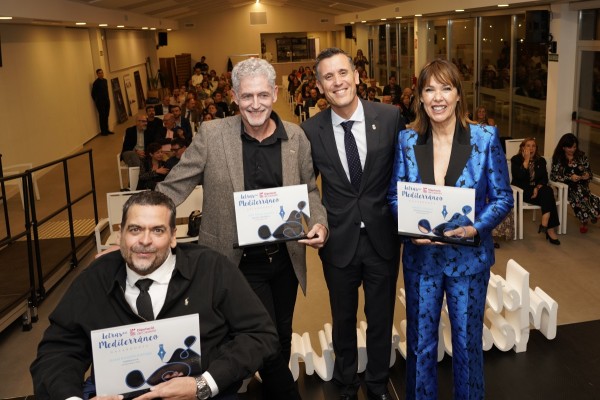 La Diputación refuerza la proyección de Castellón como escenario literario en la gala Letras del Mediterráneo 2025