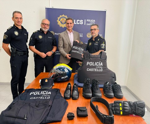 Castelló destina 315.000 euros para renovar el uniforme de 241 policías y 41 agentes de movilidad