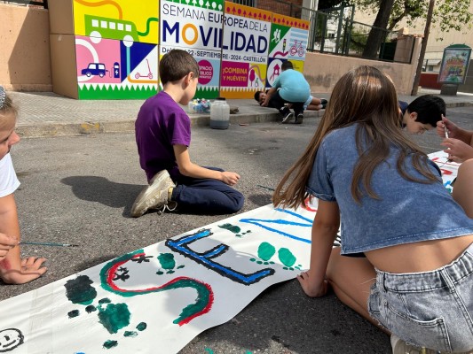 Castelló implica a más de 3.000 escolares en la Semana Europea de la Movilidad

