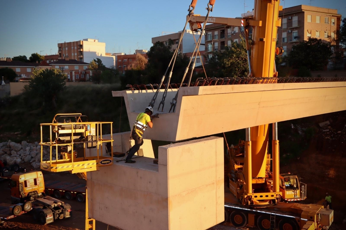 Arranca la última fase de reconstrucción de la pasarela de Mas del Jutge en Torrent