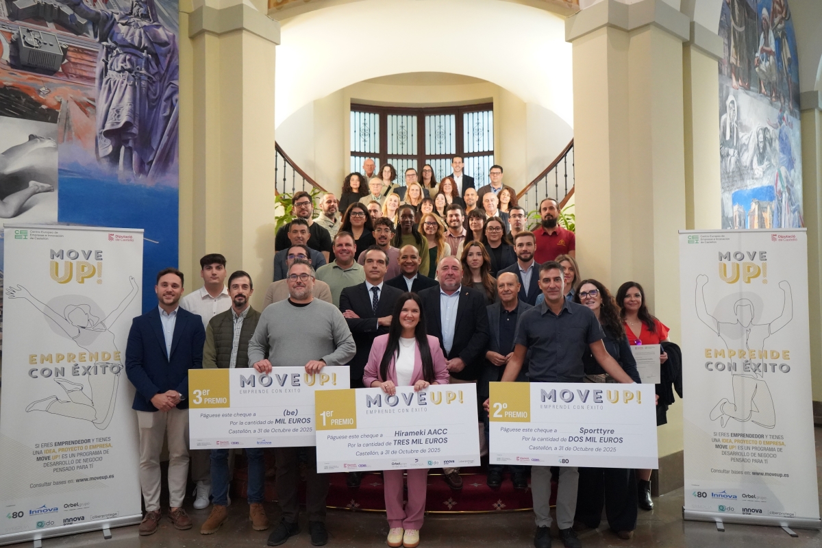 La Diputación cierra 10 años del programa Move Up! con la participación de 246 proyectos emprendedores