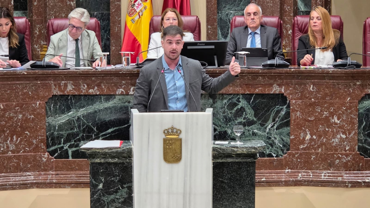 Miguel Ortega, diputado del PSOE. - Foto: PSRM-PSOE Miguel Ortega, diputado del PSOE.