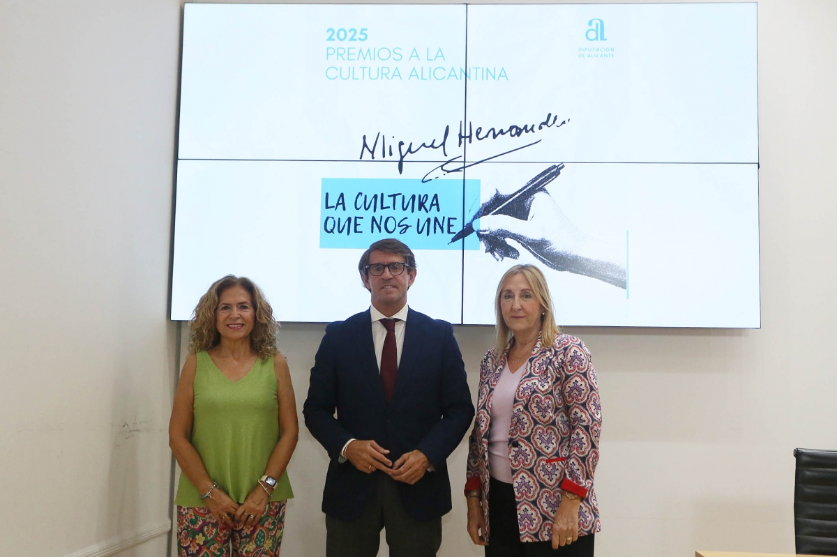Los Premios a la Cultura Alicantina de la Diputación reconocen al catedrático José Carlos Rovira