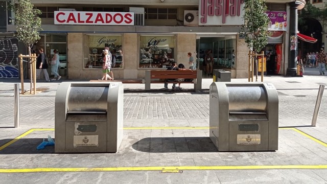 València acuerda soterrar ocho islas de contenedores en diversos barrios de la ciudad