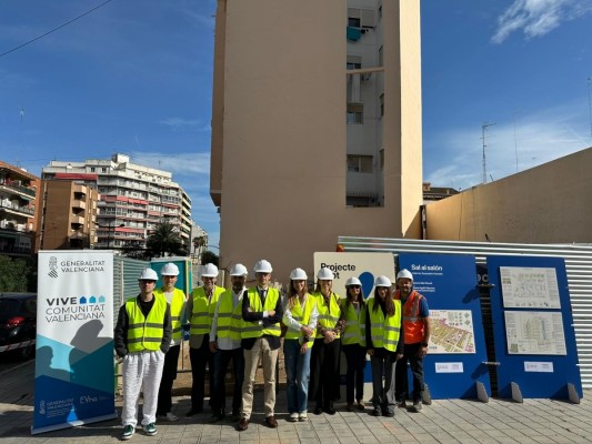 La Generalitat reanuda las obras del edificio de 18 viviendas públicas 