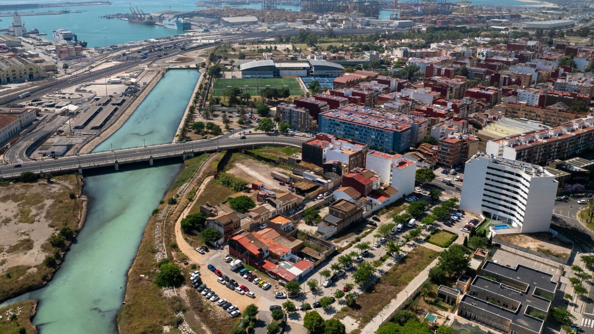 Imagen de parte de la zona que albergará el nuevo camino. - Foto: AYUNTAMIENTO DE VALÈNCIA