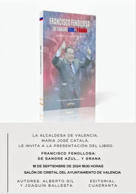 Florentino Pérez, Laporta e Iborra, en el libro-homenaje a Paco Fenollosa
