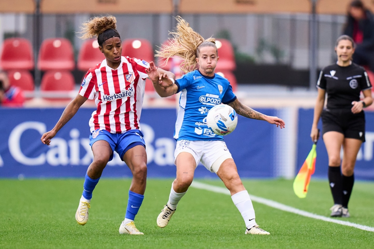 El Alhama CF ElPozo cae por 4-0 en el campo del Atlético de Madrid en la Liga F Moeve
