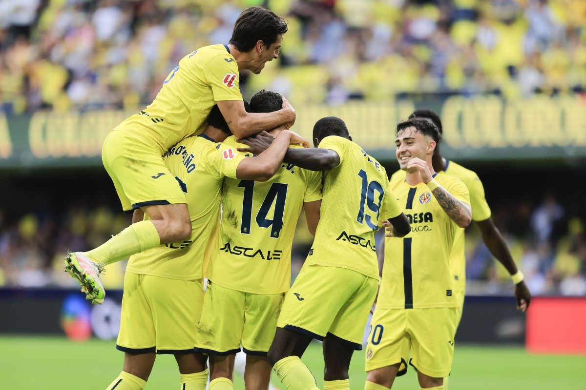 Las imágenes de como el Villarreal se coloca segundo de LaLiga ante el Rayo