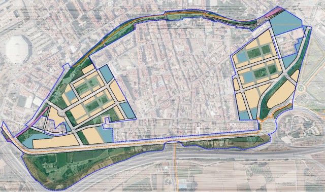 Unos 360.000 m2 para pisos y 40.000 de zonas verdes: el nuevo plan de Benimàmet