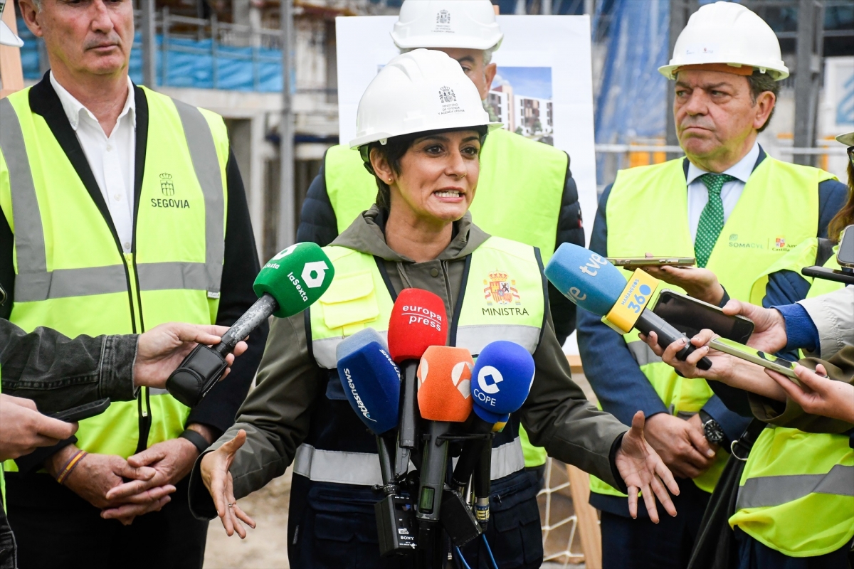 La ministra de Vivienda y Agenda Urbana, Isabel Rodríguez.